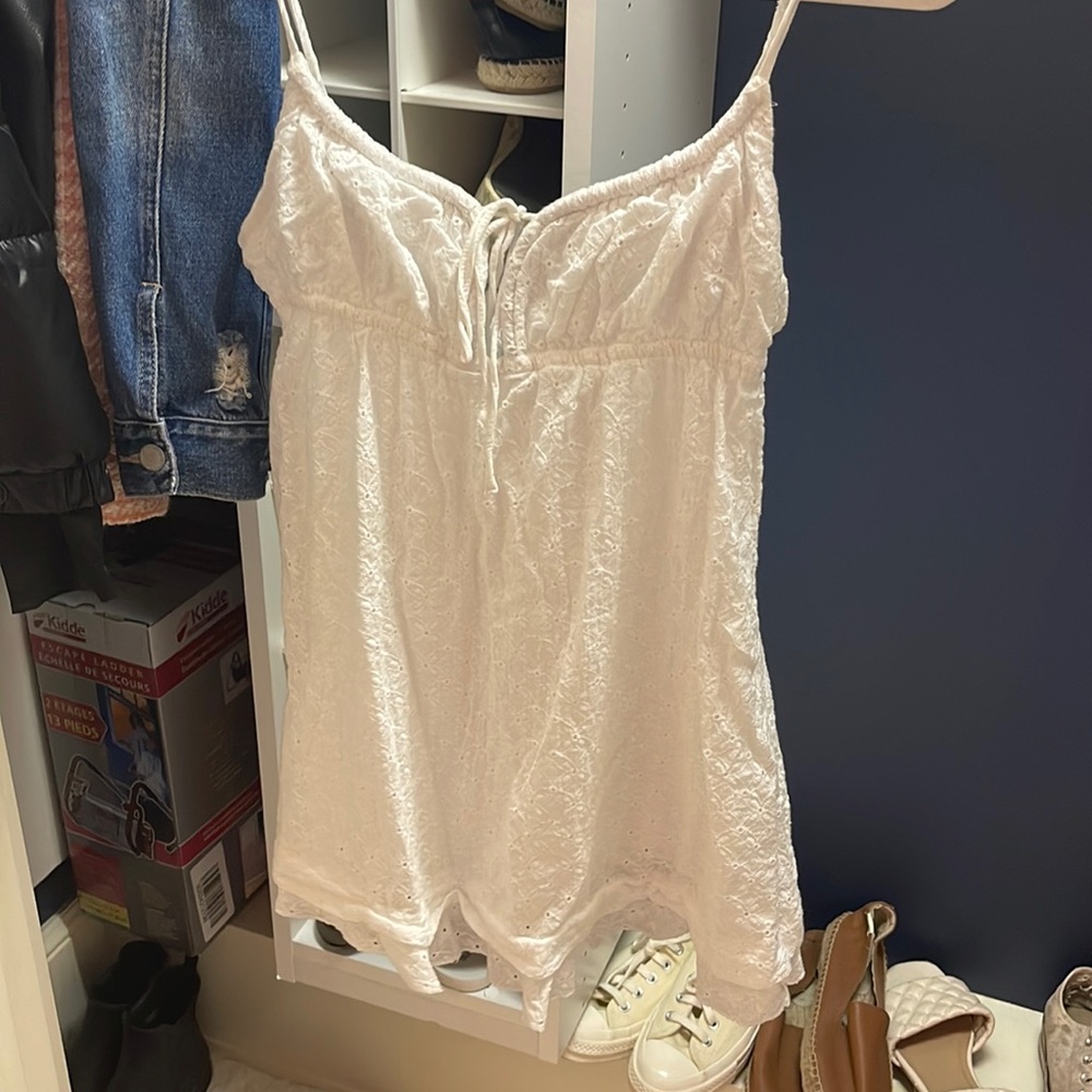 Cute white dress